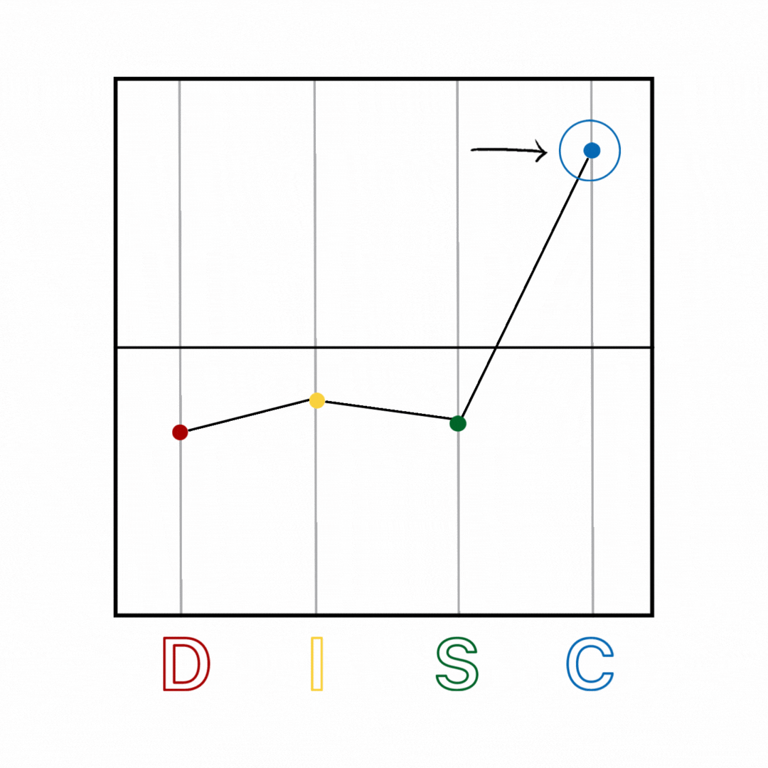 DISC Plot Points (1) High C Analytical Thinkers